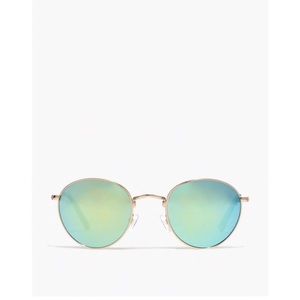 Madewell Fest Aviator Sunglasses (Teal)